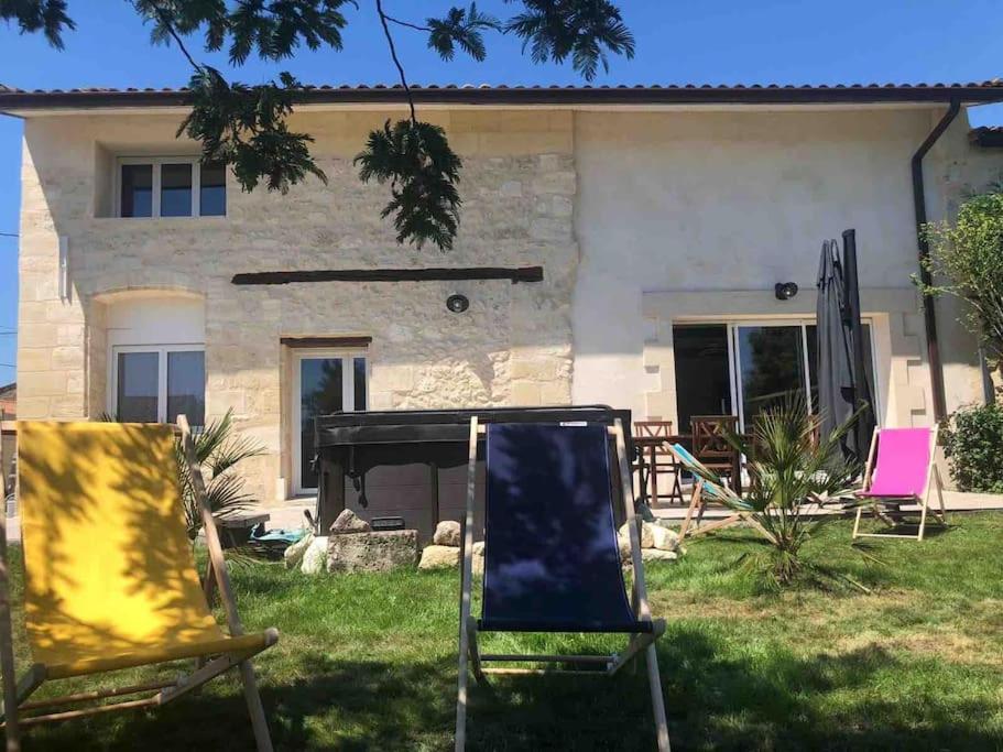 Gite Avec Spa Privatif A 500M De Margaux Soussans Экстерьер фото